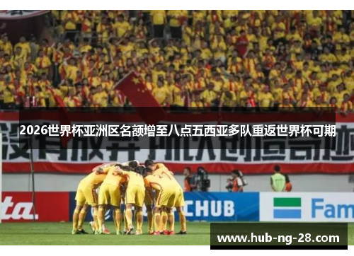 2026世界杯亚洲区名额增至八点五西亚多队重返世界杯可期 2026世界杯亚洲区名额增至八点五西亚多队重返世界杯可期